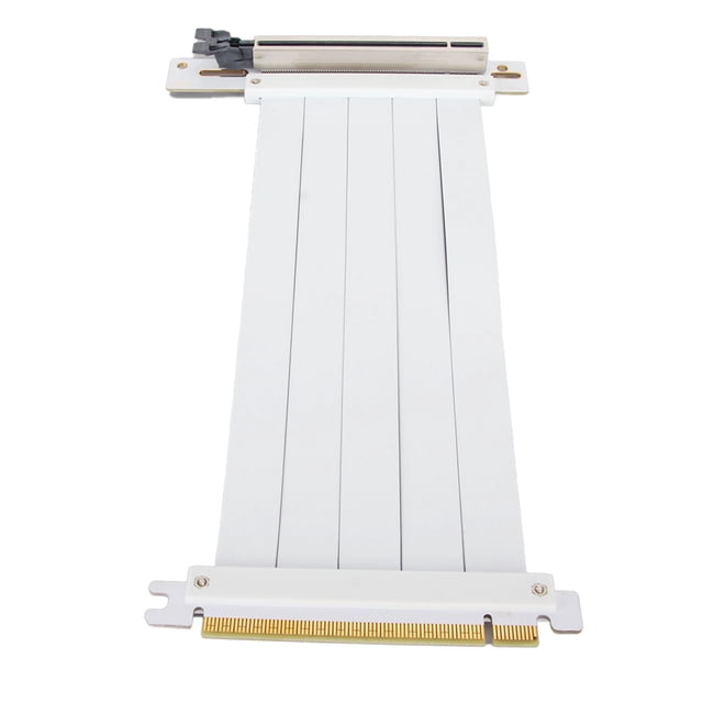 Cable Uplador PCIe 4.0 X16, Cable De Extensión GPU De Alta Velocidad De Ángulo Recto De 90 Grados, Cable De Extensión PCI Flexible Express X16 Para Tarjetas Gráficas