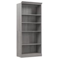 thumbnail image 1 of Bestar Versatile 36"W Engineered Wood Closet Organizer in Platinum Gray, 1 of 7