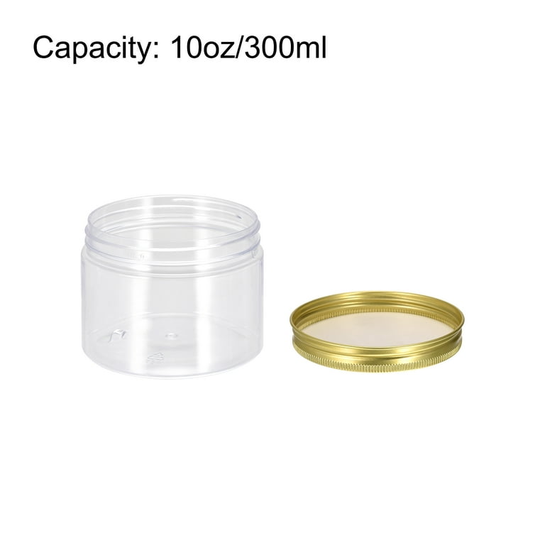 Wholesale PandaHall 6 Pack 300ml Large Metal Storage Tin Jars with