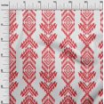 thumbnail image 3 of oneOone Tissu en Coton Soie Rouge Aztech Projets de Couture Tissu Imprimé au Mètre 42 Pouces de Large, 3 of 4