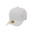 thumbnail image 2 of Adjustable Baseball Structured Cap Hat, Grey, 2 of 5