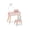 White, variant on Furnibear Vanity Rabbit Mirror Pretend Play Dressing Table with Tri-Folding, White