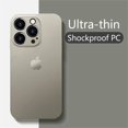 thumbnail image 2 of Ultra Thin Original Matte Slim PC Transparent Case For iPhone 15 14 13 12 11 Pro Max Plus Shockproof Camera Protection Cover, 2 of 5