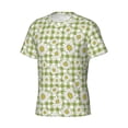 thumbnail image 3 of Rocae Daisies Flowers for Men's Moisture-Wicking Crew Tee - T-Shirt for Sports, Outdoor Activities, and Casual WearX-Large, 3 of 9