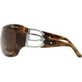 thumbnail image 4 of Ralph Lauren Womens Rl8189q Square Sunglasses Shiny Dark Havana/Brown 34 Millimeters, 4 of 5