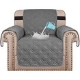 thumbnail image 1 of Silla de 21' CHAO Fundas Impermeables Para Sillas Grises Para Sala De Estar Protector Para Silla, 1 of 5