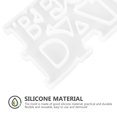 thumbnail image 3 of Shisuyan 2pcs Diy Keychain Safe Silicone Father'S Day Pendant Easy Clean Storage, 3 of 9