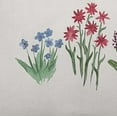 thumbnail image 2 of Simply Daisy, 14" x 20" Flower Trio Light Blue Floral Decorative Outdoor Pillow, 2 of 3