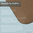 thumbnail image 3 of GelPro NewLife Anti-Fatigue Comfort Mat 20x32 Grasscloth Khaki, 3 of 5