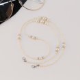thumbnail image 1 of Woman Glasses Chain Imitation Pearls Beads Mask Anti-lost Lanyard Decoration Female Mask Hanging Rope Sports Anti-Slip String A04 68cm, 1 of 6