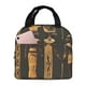 thumbnail image 1 of Easygdp Ancient Egyptian Hieroglyph Bolsa Térmica Premium - Tela Oxford Impermeable, Gran Capacidad, Bolsillo Frontal, Unisex para Trabajo, Escuela, Actividades al Aire Libre y Picnics, 1 of 8