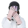 thumbnail image 1 of Guantes de esquí al aire libre para mujer, guantes de algodón para deportes de ciclismo, cálidos, resistentes al viento, impermeables, con pantalla táctil, invierno, otoño e invierno, 1 of 5
