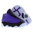 thumbnail image 4 of Nike Jordan 13 Retro Leather Infant/Toddler Shoes Size 7, Color: Purple Venom/Black/White, 4 of 4