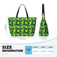 thumbnail image 4 of Fotbe Tennis Balls Bolsa de Viaje para Playa - Resistente al Agua, Bolsa Tote de Gran Capacidad y Ligera con 7 Bolsillos para Mujeres y Hombres, 4 of 7