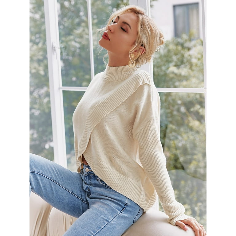 Dsg women's tulip hem funnel neck sweatshirt sales