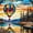 Balloon Reflections, variant on Springbok Tropical Sailing 500 Piece Square Jigsaw Puzzle for Adults - Poster Now Included