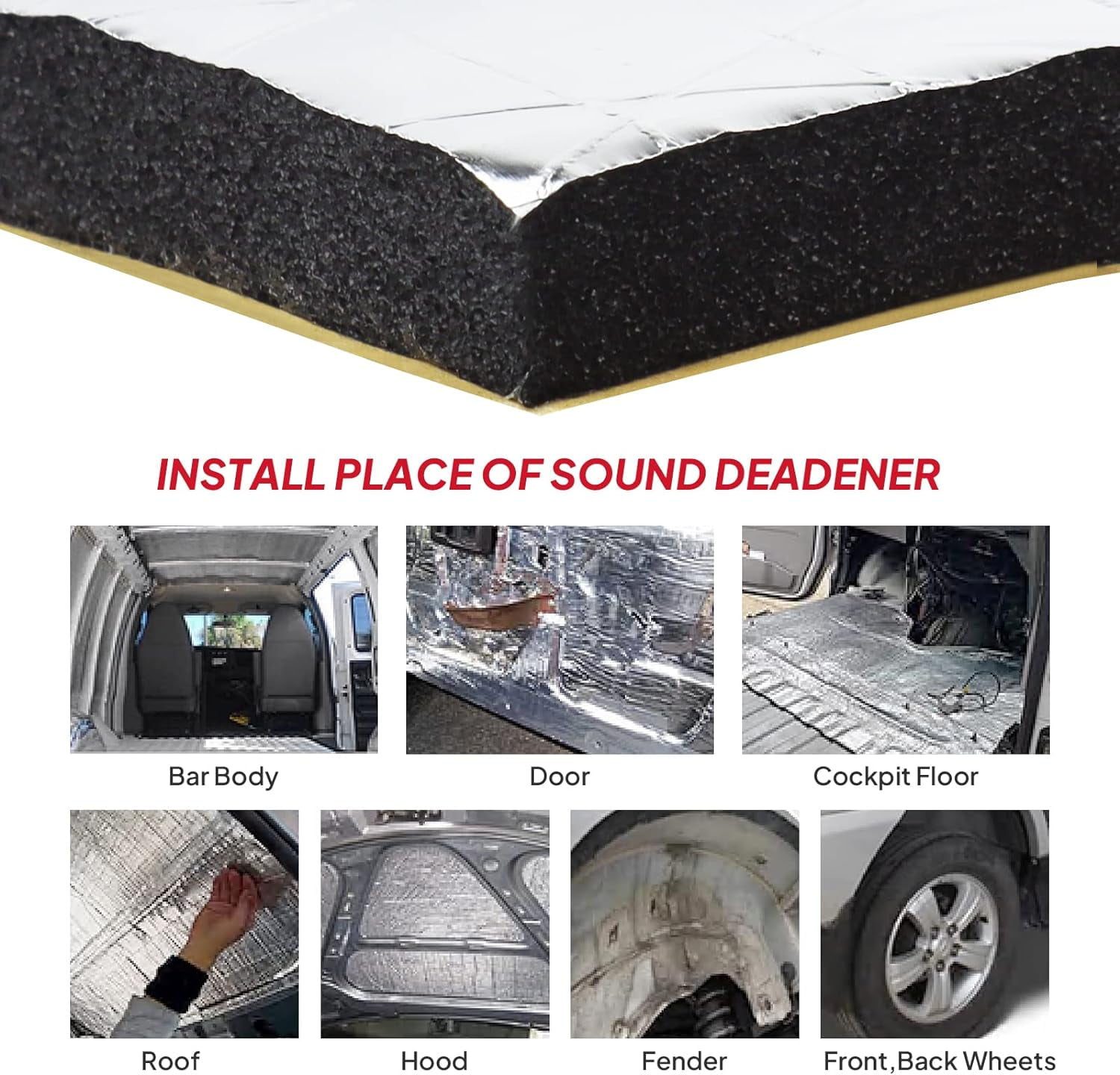 Automotive foil clearance insulation