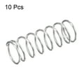 thumbnail image 2 of Unique Bargains 11mmx0.9mmx30mm 304 Stainless Steel Compression Spring 11N Load Capacity 10 pcs, 2 of 5