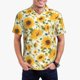 thumbnail image 1 of Balery Beautiful Countryside Sunflower Camisa Polo de Hombre con Estampado, de Manga Corta y Tejido Medio, Camisa Tipo Golf Polo-3X-Large, 1 of 6