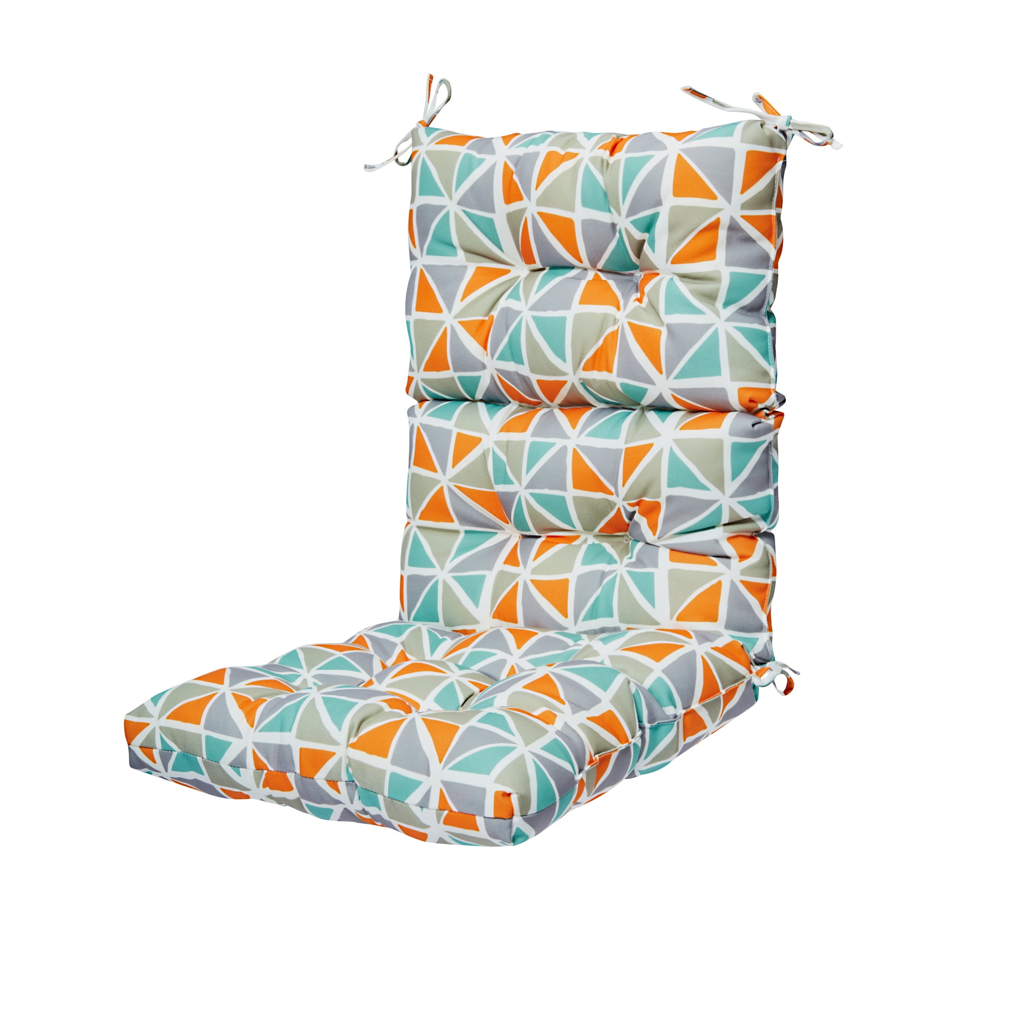Rocking Chair Seat Cushion, Garden Rocking Deck High Back Chair Cushion