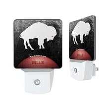 Buffalo Bills Legendary Design Nightlight 2-Pack