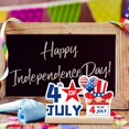 thumbnail image 2 of American Independence Day Decorations Wooden Letters Creative Ornament, 2 of 6