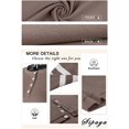 thumbnail image 4 of Womens Casual Sweatshirts Color Block Long Sleeve Sweaters Buttons Henley, 4 of 5