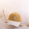 thumbnail image 3 of Visland Baby Baseball Cap Sun hat Letter Sun Hat Infant Toddler Baby Boy Cotton Blend Kids Children Hats, 3 of 8