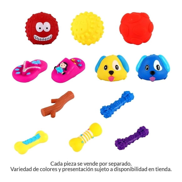 Juguete Prichos Perrísimo de PVC Varios Colores 1 Pieza