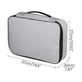 thumbnail image 3 of PEONAVET Passport Storage Boxs Document Storage Box Home Multi-layer Certificate Passport Card Package Multi-functional File File Storage Bag Family Storage Bag, 3 of 6