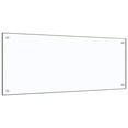 thumbnail image 1 of vidaXL Kitchen Backsplash Transparent 100x40 cm Tempered Glass, 1 of 5