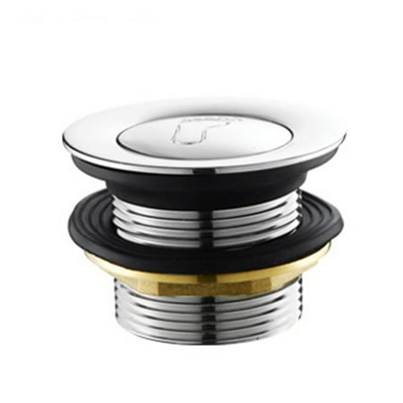 

Pop-Up Thicken Sink Basin Bathroom Bathtub Filter Push Down Accessory Drain Plug