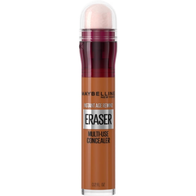 Maybelline New York Instant Age Rewind Eraser Multi-Use Concealer, Under Eye Dark Circles Treatment, Up to 12 hours, hazelnut ,6 ml