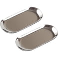 thumbnail image 1 of Bandeja decorativa de acero inoxidable, organizador de cosméticos para platos de joyería, 1 of 5