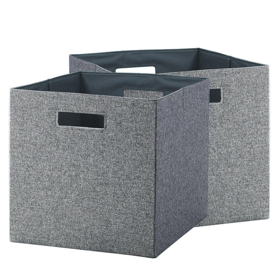 Better Homes & Gardens 12.75" Fabric Cube Storage Bin