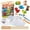 E, variant on HUMJUSE Diy Painting Plaster Kits Kids Arts and Crafts Painting Kit Diy Paint Craft, Painting Kit for Kids, Girls, Boys, Family Painting Game Set