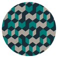 thumbnail image 2 of Surya Cosmopolitan COS9189 Indoor Area Rug - Teal, 2 of 3