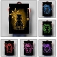 thumbnail image 2 of Anime Digimon Poster Cartoon Wall Art Agumon Gabumon Baloo Bhikkhu Beetle Badamon Goblin Dilumon HD Children's Room Decoration, 2 of 5