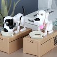 thumbnail image 2 of Little Dog Puggy Bank Battery Powered Robotic Coin Munching Toy Money Box Saving Money Coin Bank For, 2 of 5