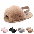 thumbnail image 4 of Infant Baby Girl Summer Sandals Anti-slip Flip-flop Toddler Kids Shoes Prewalker, 4 of 4