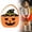 C, variant on 1 Set Clearance Under $3 Diy Trick Or Treat Bag Kit Treat Bag For Party Favor, Cloth Pirate Pumpkin Diy Bag (I)