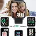 thumbnail image 4 of Reloj inteligente Popglory con monitor de oxígeno y presión arterial, 4 of 7