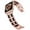 Rose gold-Black, variant on Cuban Link bracelet for Apple watch band 41mm 40mm 38mm 45mm 44mm 42mm Trend Metal belt Bracelet iWatch serie 3 4 5 6 se 7 strap