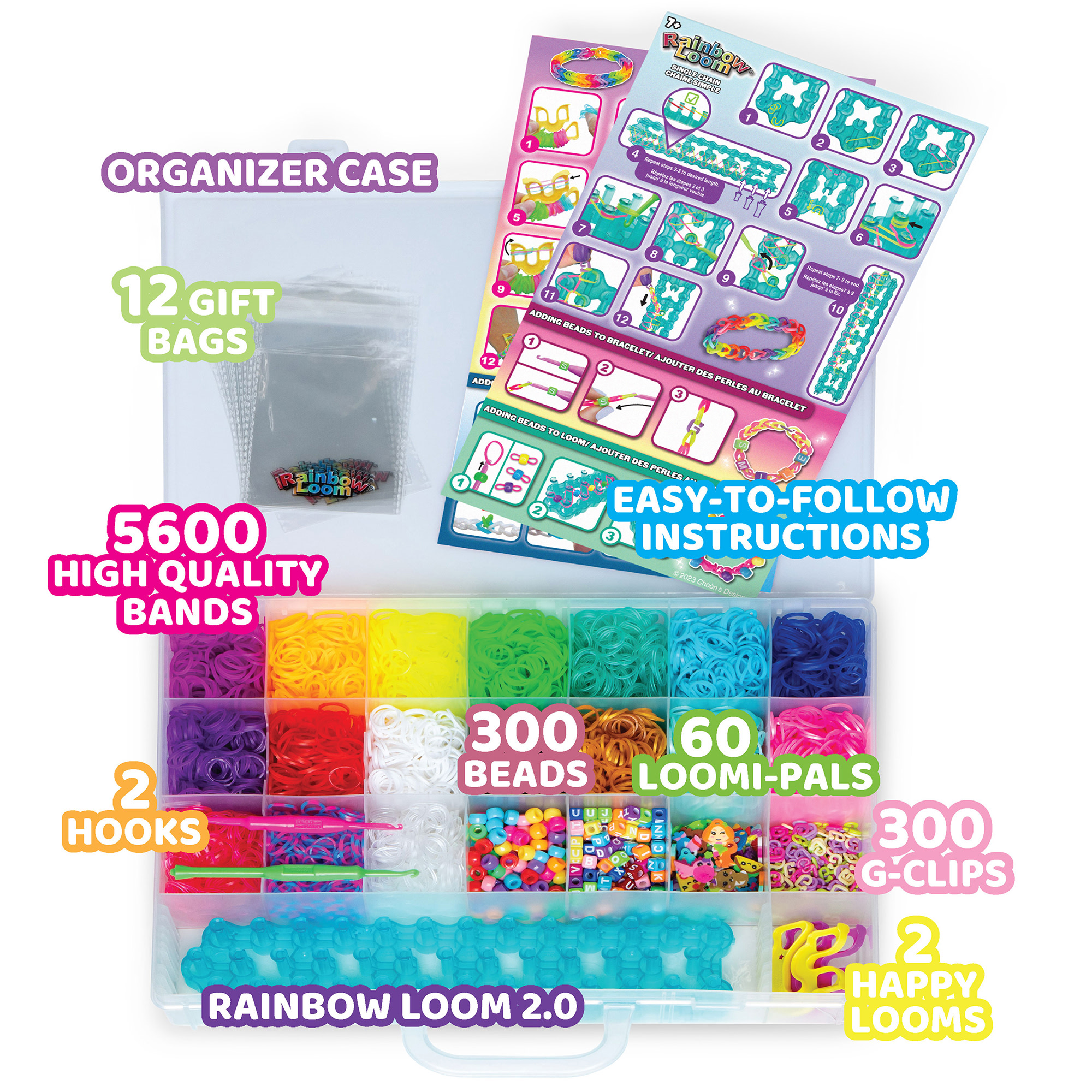 Rainbow Loom Loomi-Pals Mega Combo Bracelet Kit photo 4