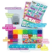 Friendship Bracelet Making Kit MEGA Combo Craft Set - 5,600 Pieces