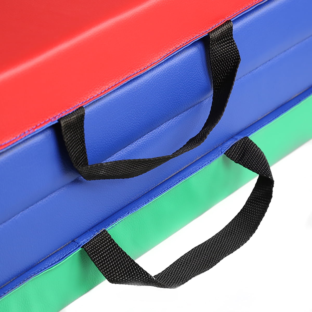 Gymnastics Mat 4'X8'X2 Folding Fitness Yoga Stretching Workout Tumble Mat