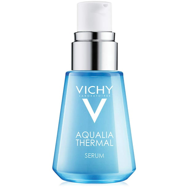 Vichy Aqualia Thermal Hydrating Face Serum with 97% Natural Origin Ingredients & Hyaluronic Acid, Dermatologist recommended for Moisturizing & Fine Lines, Oil Free, 1.01 Fl. Oz - Walmart.com