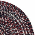 thumbnail image 2 of FF39R108X144 Laffite Tweed - Red/White/Blue 9x12 Rug, 100% Polypropylene - Oval., 2 of 2