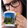 thumbnail image 2 of 3drose, Canada, Ontario, Erin, Bird House, 15oz Two-tone Yellow Mug, 2 of 6