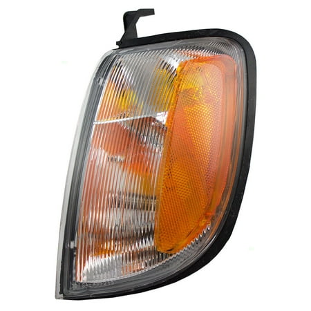 Corner Lights Lens - Drivers Park Signal Corner Marker Light Lamp Lens Replacement for Nissan Pickup Truck SUV 26125-7Z425